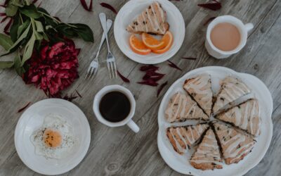 Roasted Flax Scones