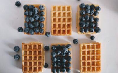 Home Made Flax Waffles